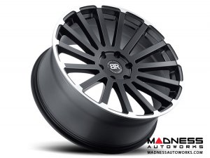 Jeep Custom Wheels (1) - Black Rhino - 22 x 9.5 - Spear - Silver w/ Mirror Cut Edge